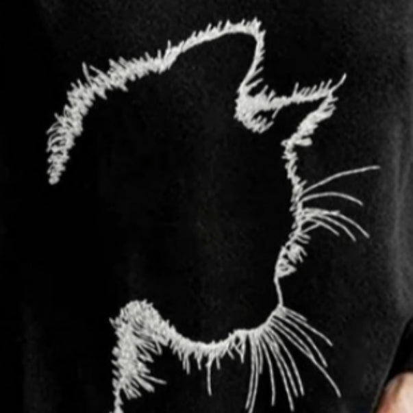 T-shirt manica lunga stampa 3D