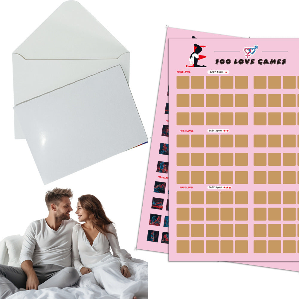 Poster grattabile San Valentino