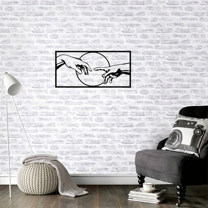 Decorazione metallo nero