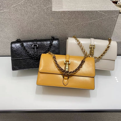 Borsa quadrata piccola stile olio