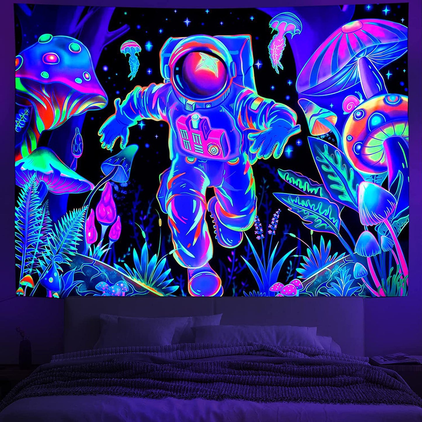Arazzo fluorescente
