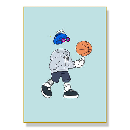 Quadro sport cartoon
