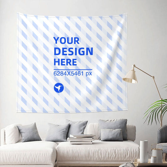 Arazzo Pattern di losanghe blu