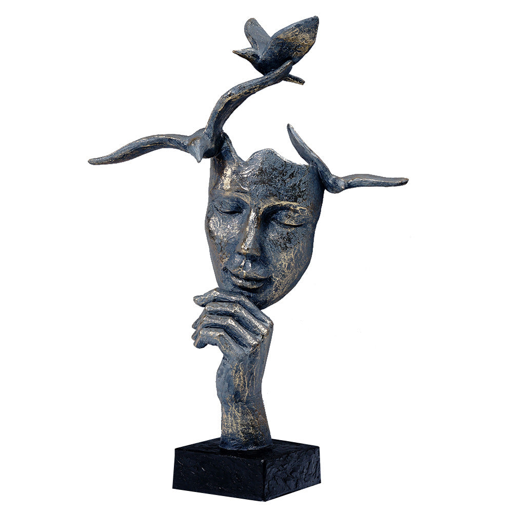 Statuetta astratta