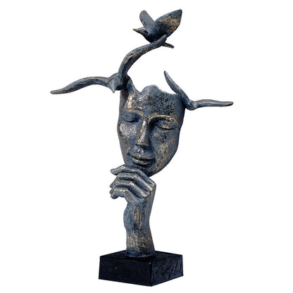 Statuetta astratta