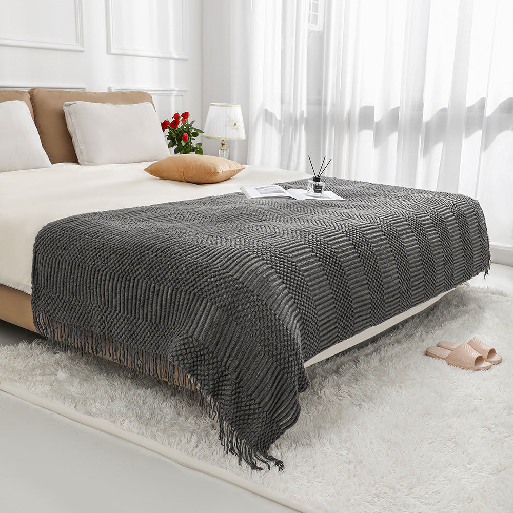 Plaid letto maglia