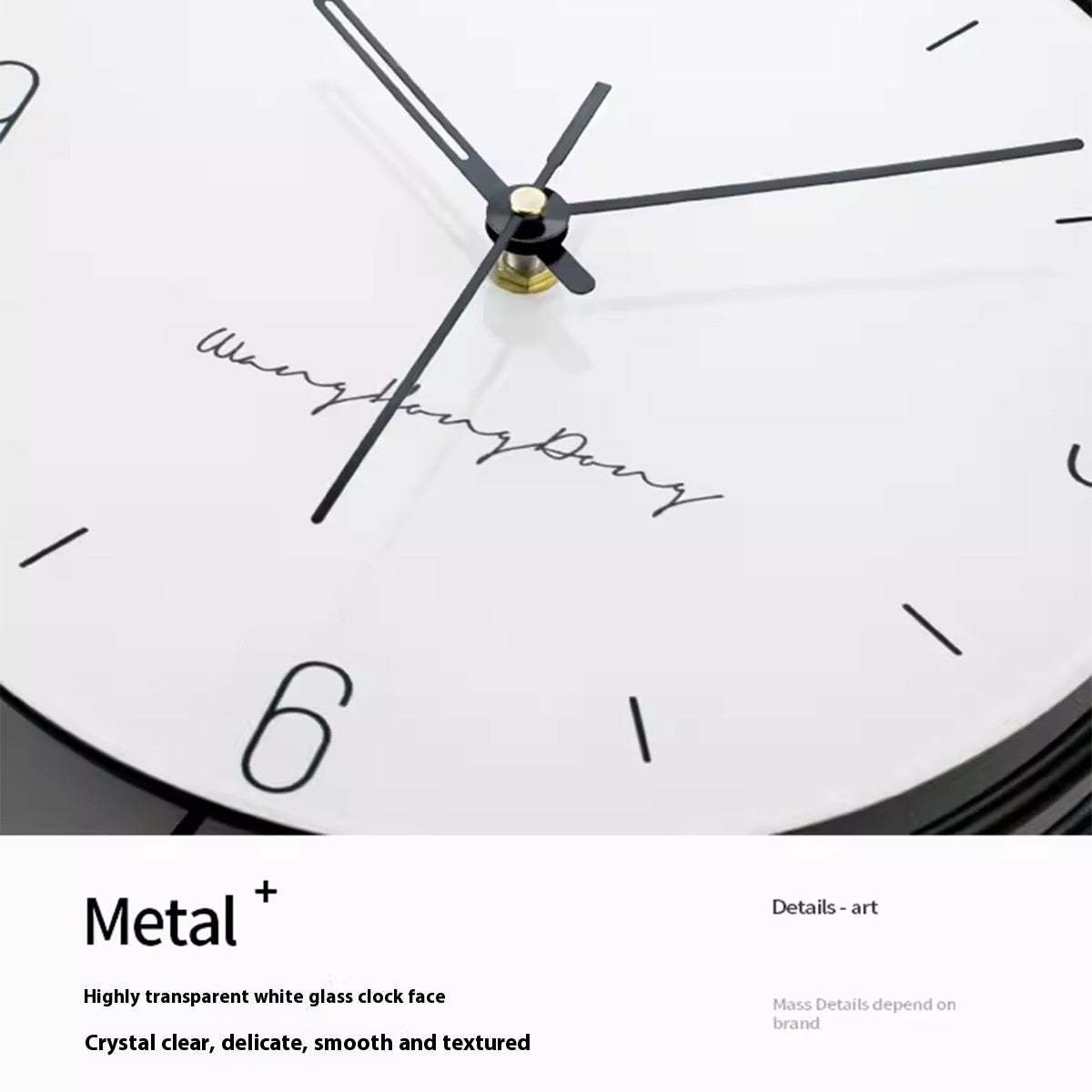 Orologio da parete Art déco oro