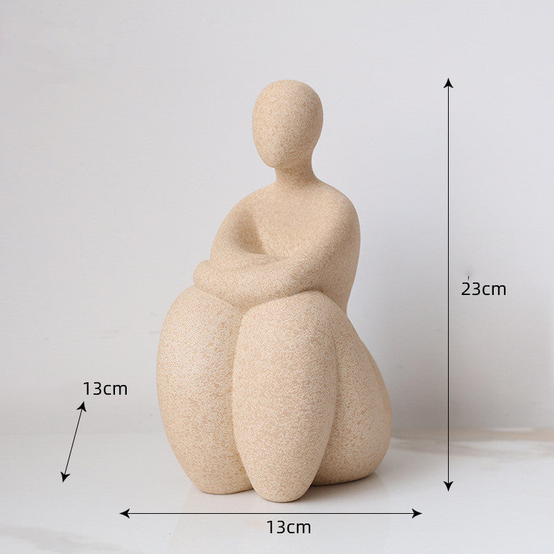 Statuetta stile minimalista