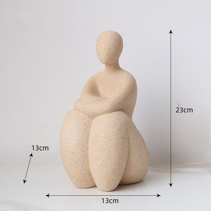 Statuetta stile minimalista