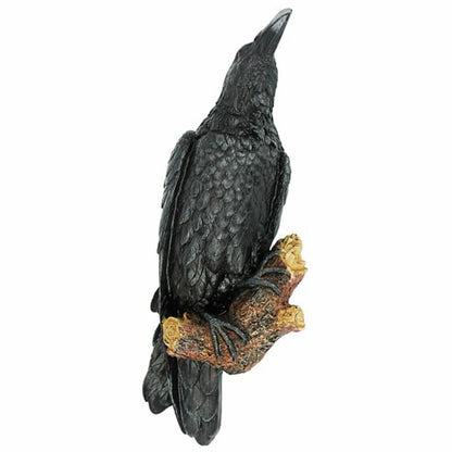 Scultura Corvo in Resina
