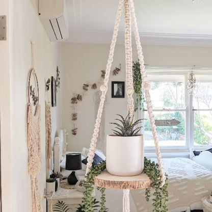 Macramé fiori in stile nordico