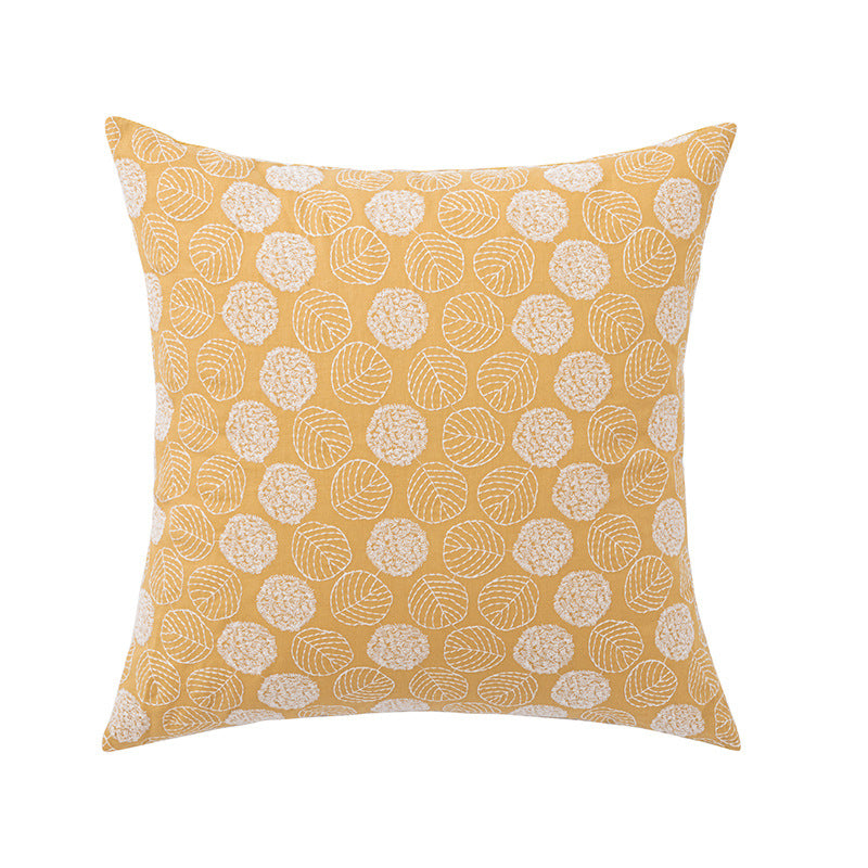 Cuscino ricamato stile nordico