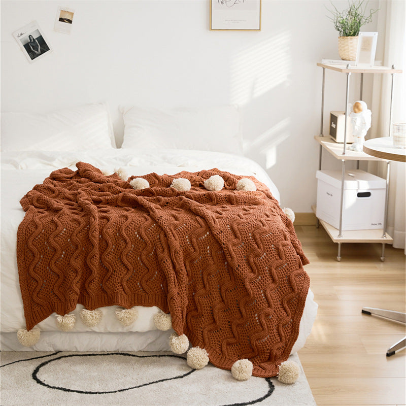 Plaid a maglia Nordic