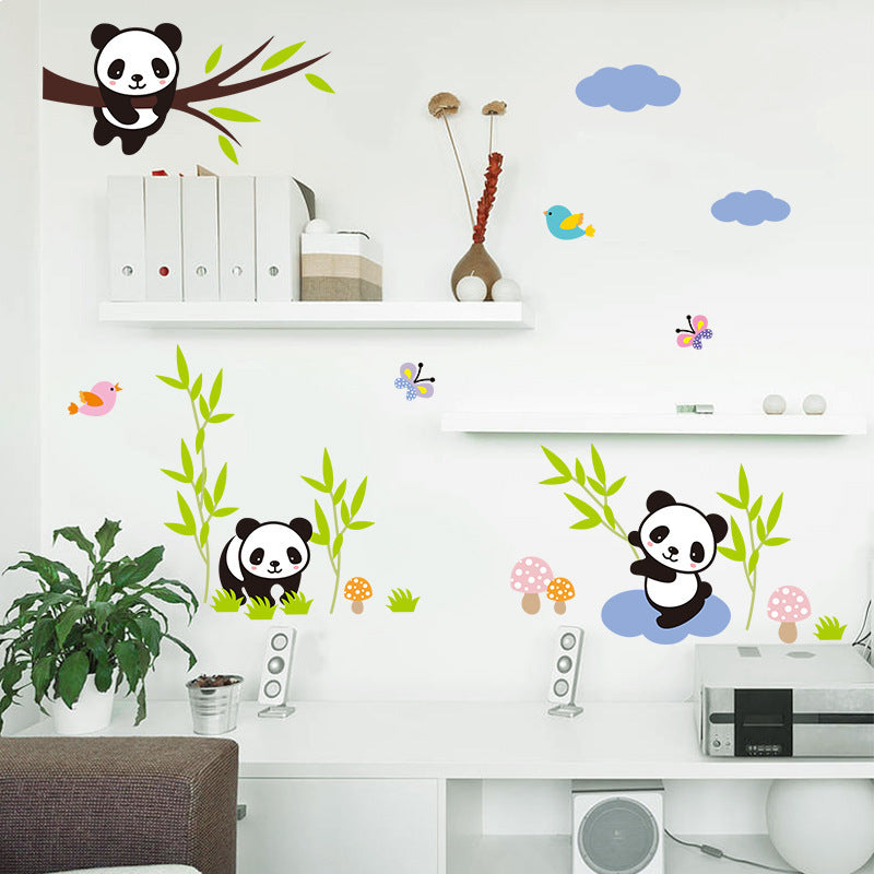 Adesivo murale panda
