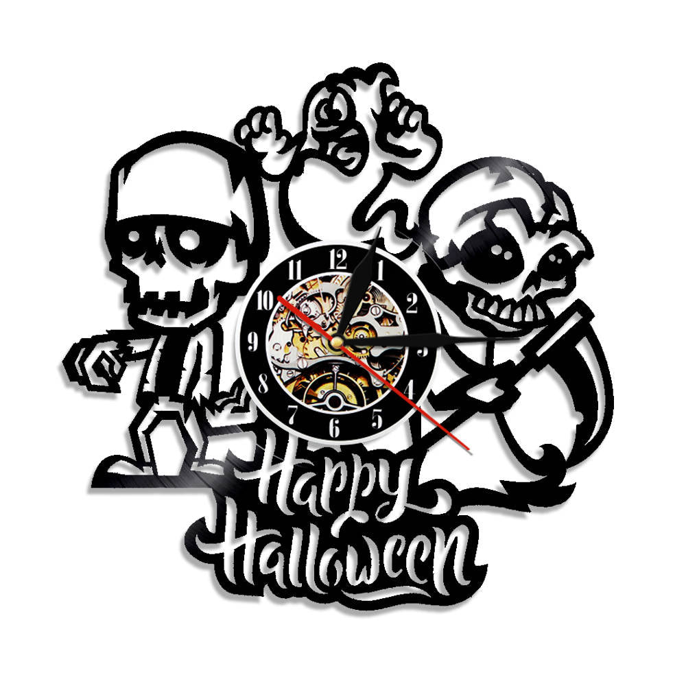 Orologio da parete Teschi halloween