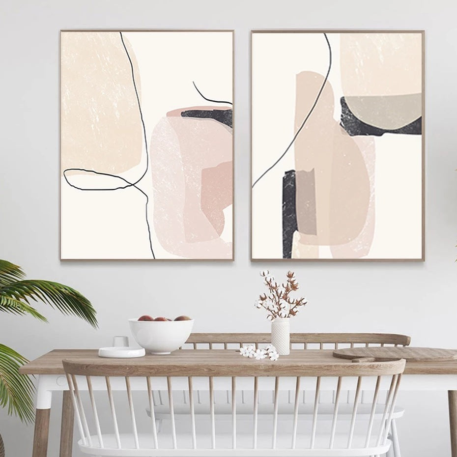 Quadro boho linee
