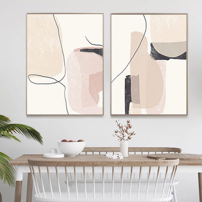 Quadro boho linee