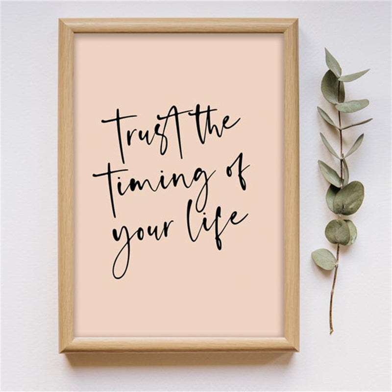 Quadro boho astratto