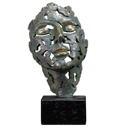 Scultura viso meditativo