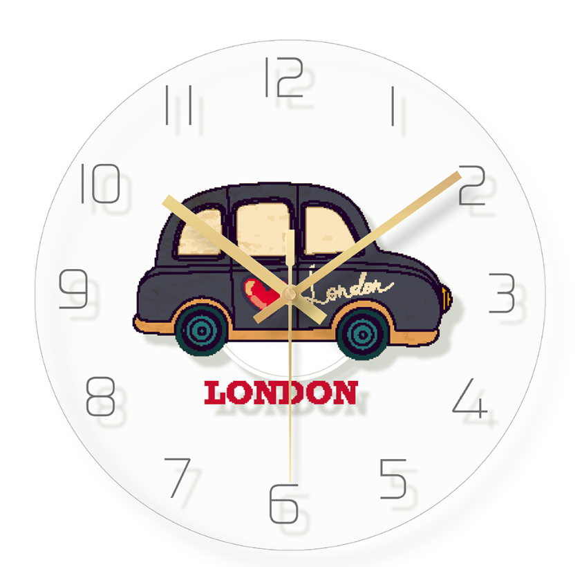 Orologio da parete Decorativi con motivi tematici
