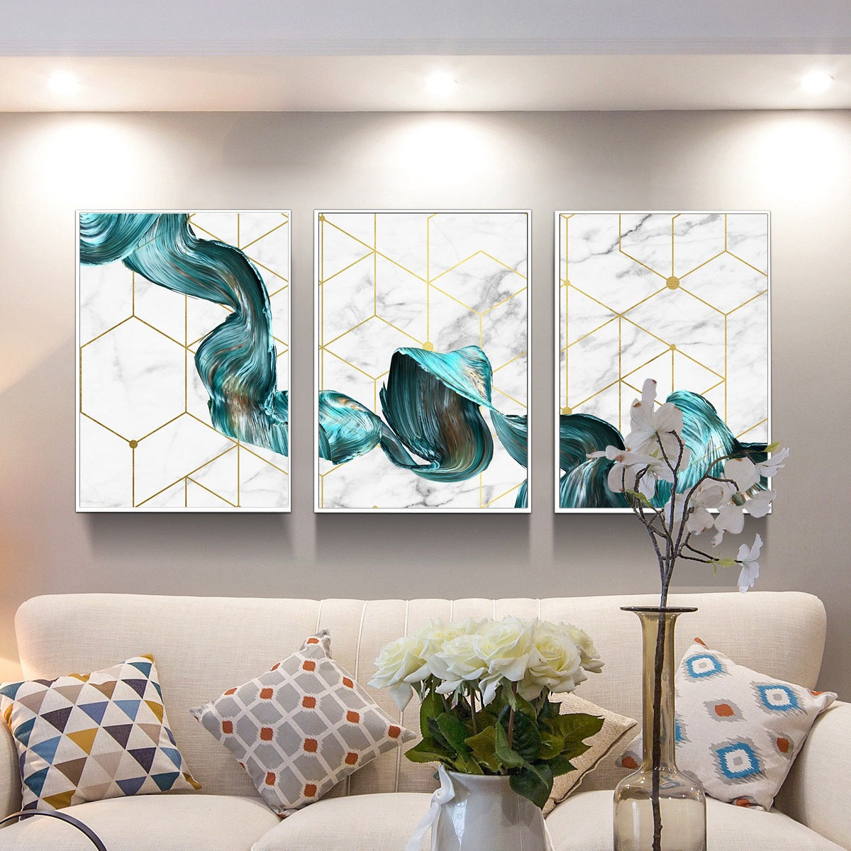 Quadro triplo