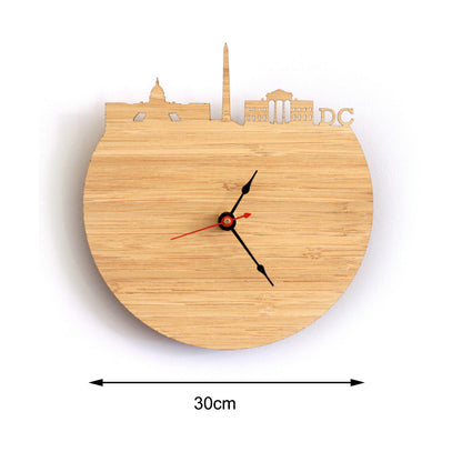 Orologio da parete Skyline Washington DC