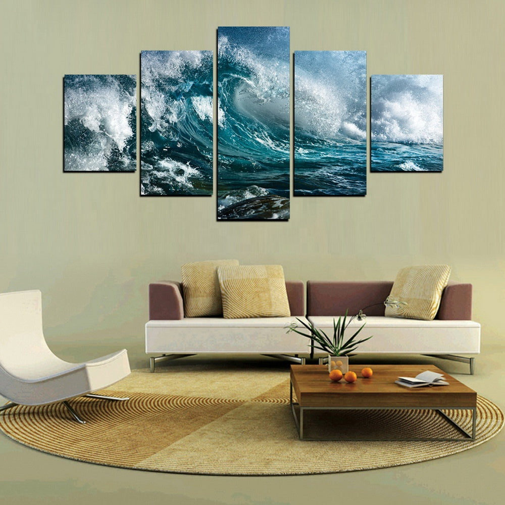 Quadro Mare e Tramonto