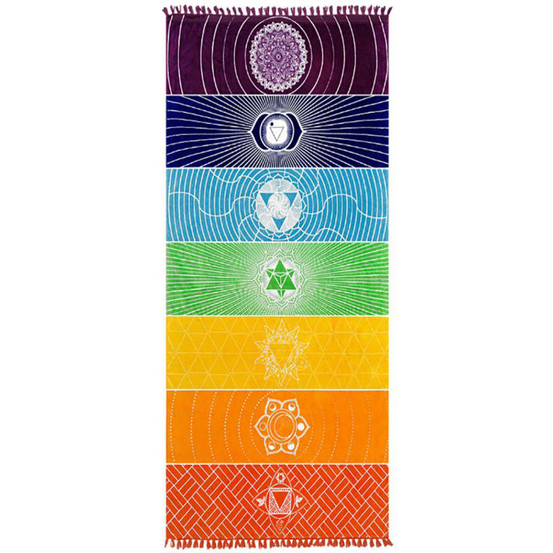 Tappeto mandala yoga