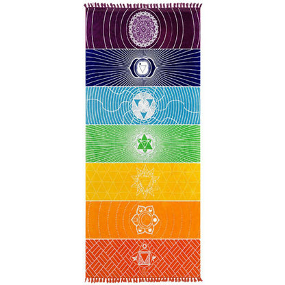 Tappeto mandala yoga