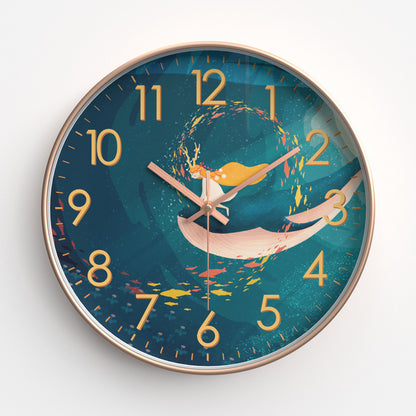 Orologio da parete Forme astratte colorate