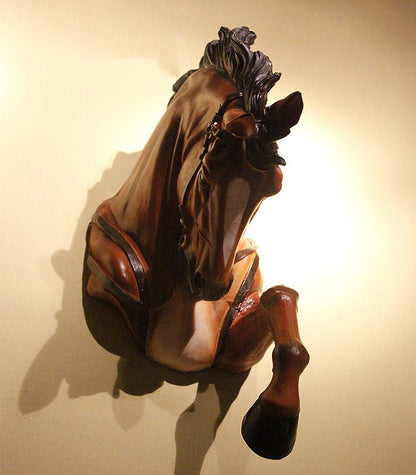 Testa cavallo resina