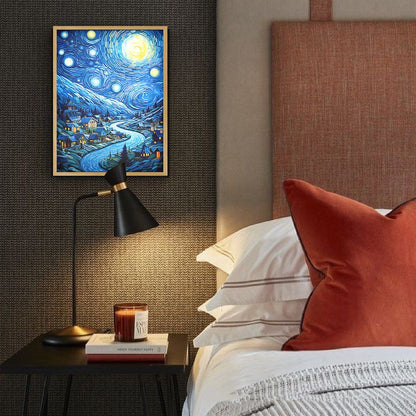 Quadro cielo stellato
