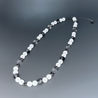 Collana perla uomo
