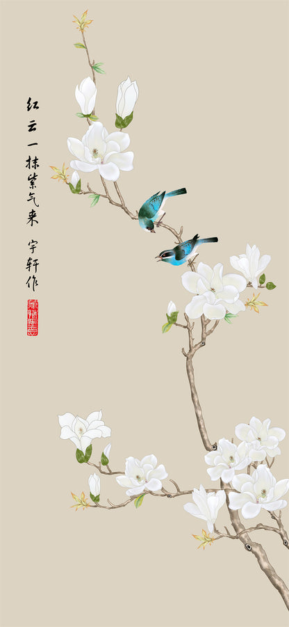 Quadro Fiori Asiatici