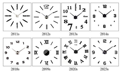 Orologio da parete Numeri 3D