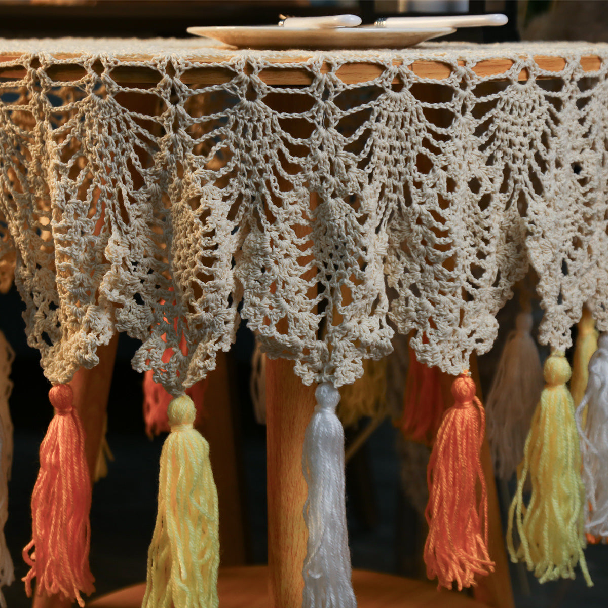 Tovaglia Boho con Nappine