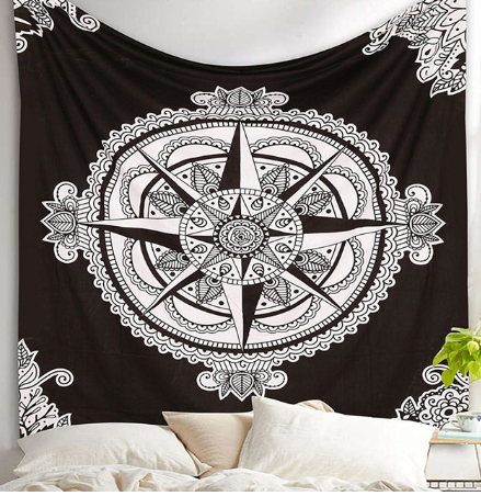 Tapestry Bianco e Nero