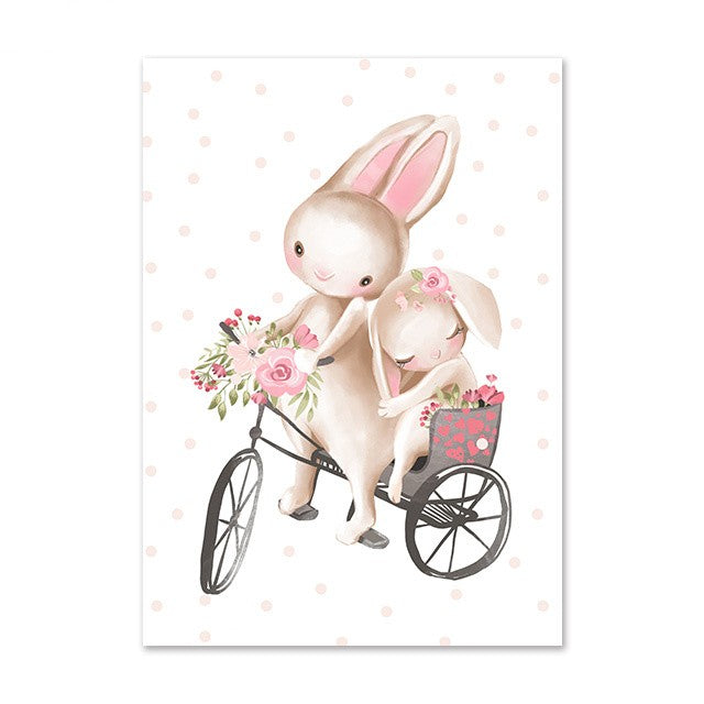 Quadro ballerina cartoon