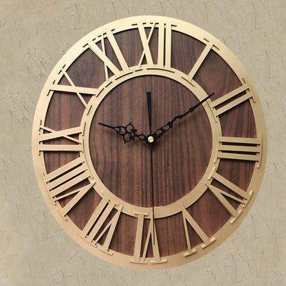 Orologio da parete Gatto su wc leggendo