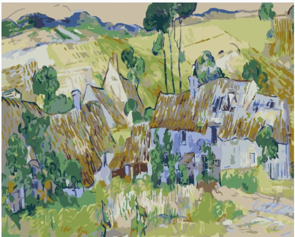 Quadro nordic paesaggio