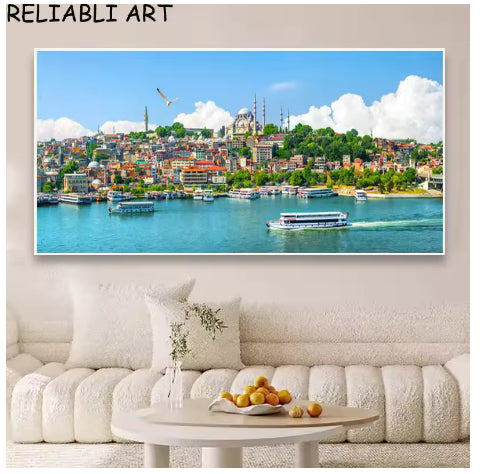 Quadro su tela Cappadocia e formazioni rocciose
