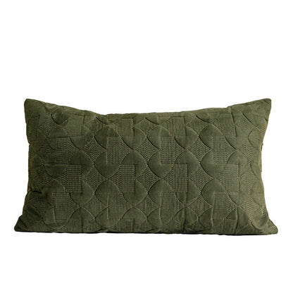 Cuscino lombare verde