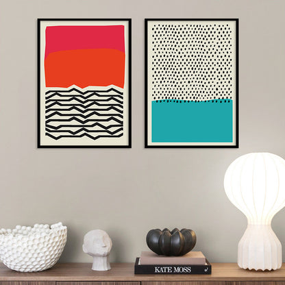 Quadro canvas astratto geometrico