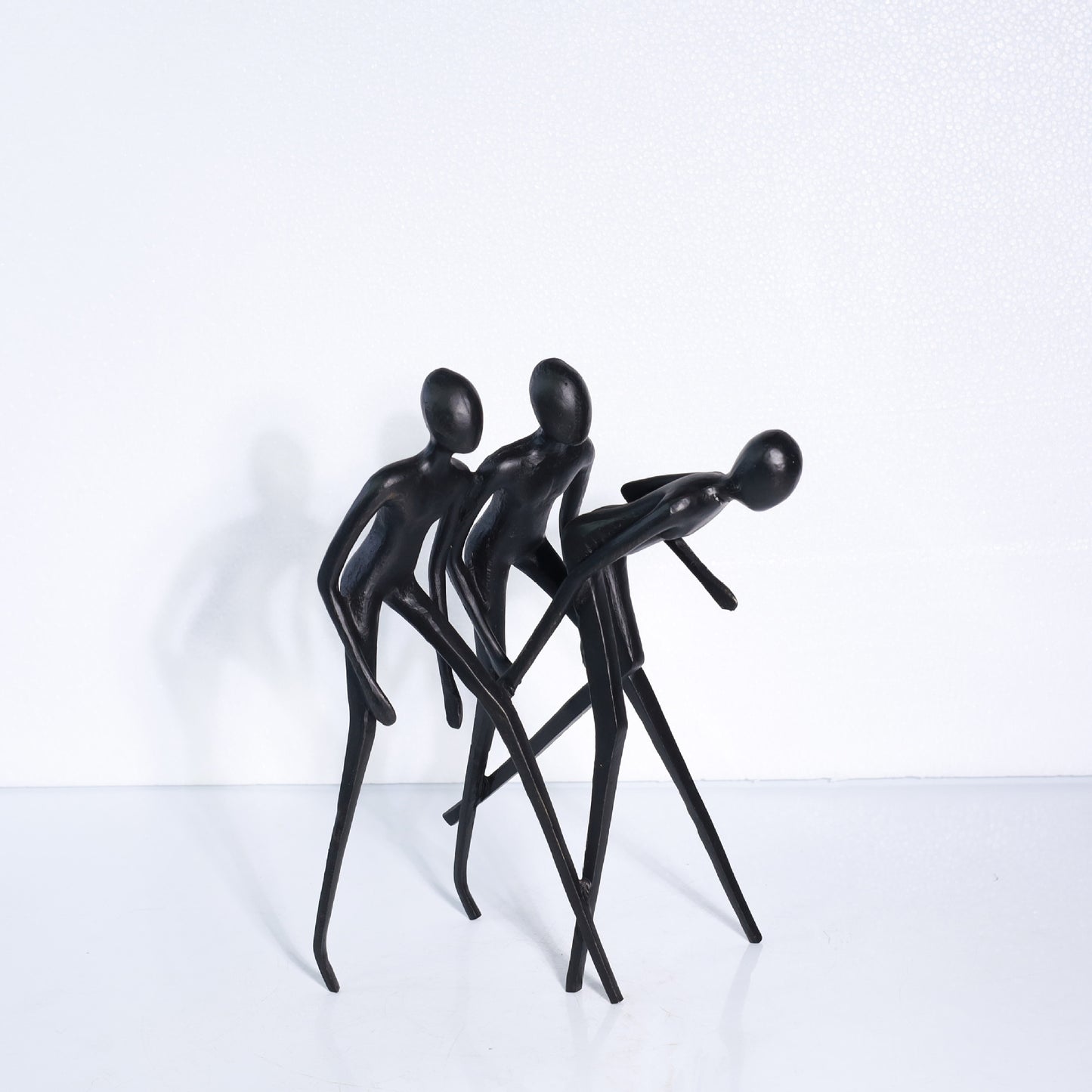 Scultura ferro astratta