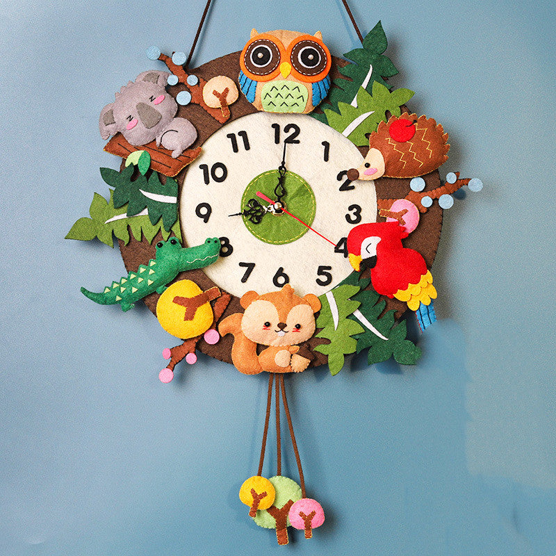 Orologio da parete Spazio tema bambini