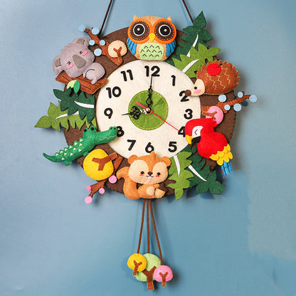 Orologio da parete Spazio tema bambini