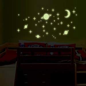 Adesivo stelle fluorescente