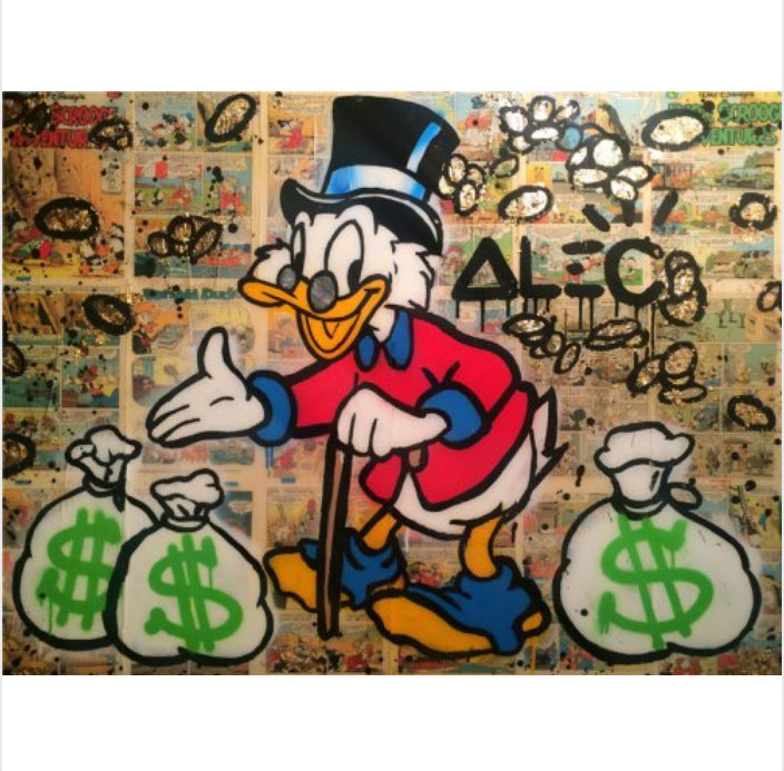 Poster Ragazza stile pop art