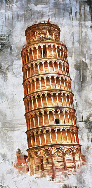 Tela paesaggio retrò