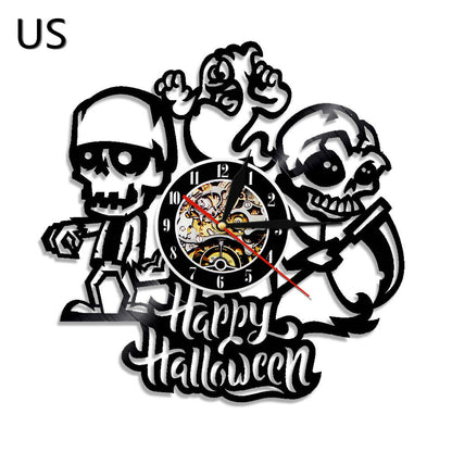Orologio da parete Teschi halloween